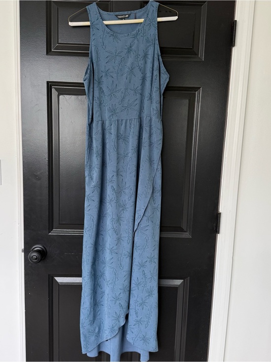 Toad&Co Dresses & Skirts - Toad & Co Blue Floral sun-kissed Maxi Dress sz M